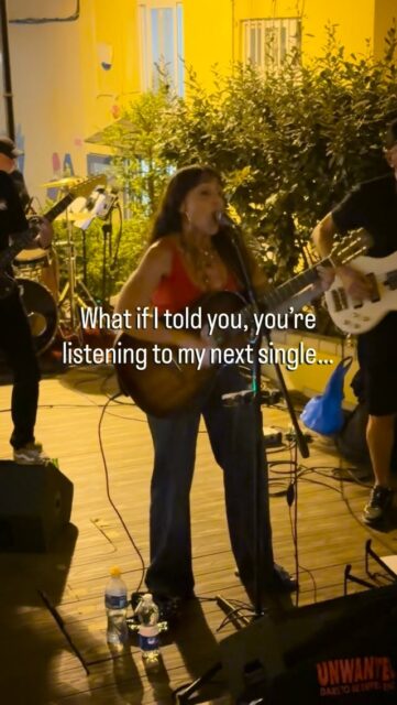 Not released. Not recorded. Not finished. You’re hearing “Rocking Horse” exactly where it belongs first - LIVE with my band!
Next stop: we hit the studio this October… let’s see where the magic takes it!
#surianne #RockingHorse #NewSingle #NewMusic #Rockartist
